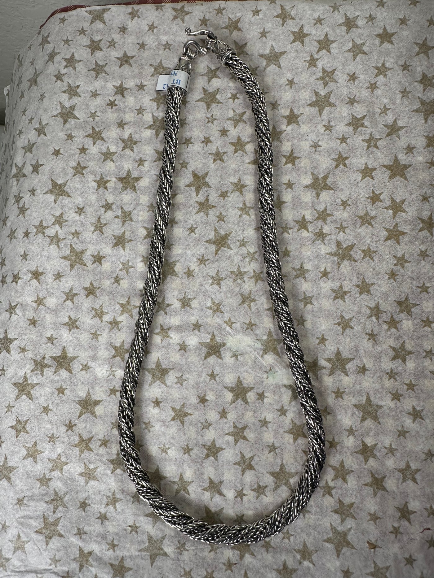 Sterling Silver Bali Chain 18" 19"