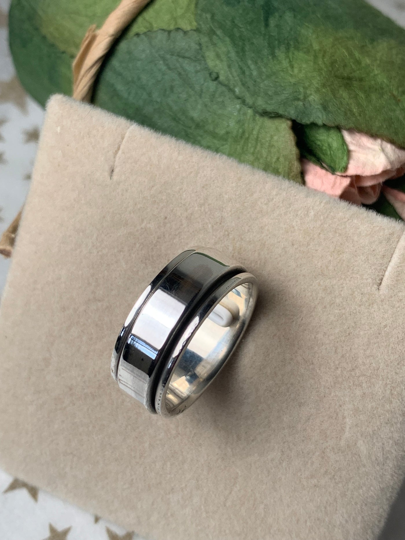 Genuine Silver not plated High Polished Sturdy Ring